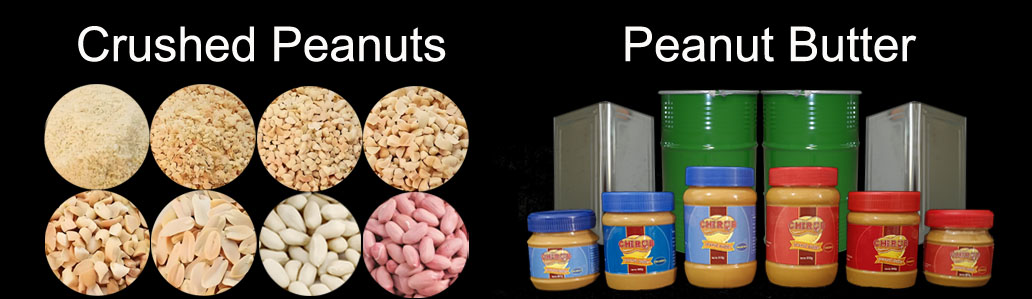 Beurre de cacahuète et cacahuètes