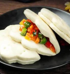 Petit pain aux feuilles de lotus / Gua Bao
