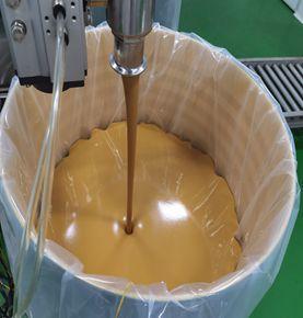 Pâte d'arachides torréfiées en fût de 225 kg